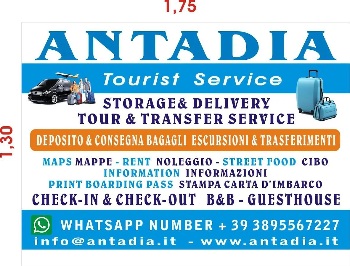Antadia B&B 3*, Palermo Italy